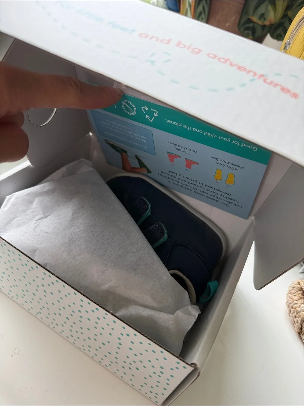 Ten little Navy everyday High Top Velcro Baby Walker Shoes new in box